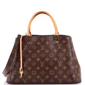 Louis Vuitton Montaigne Handbag Canvas #239519L23B